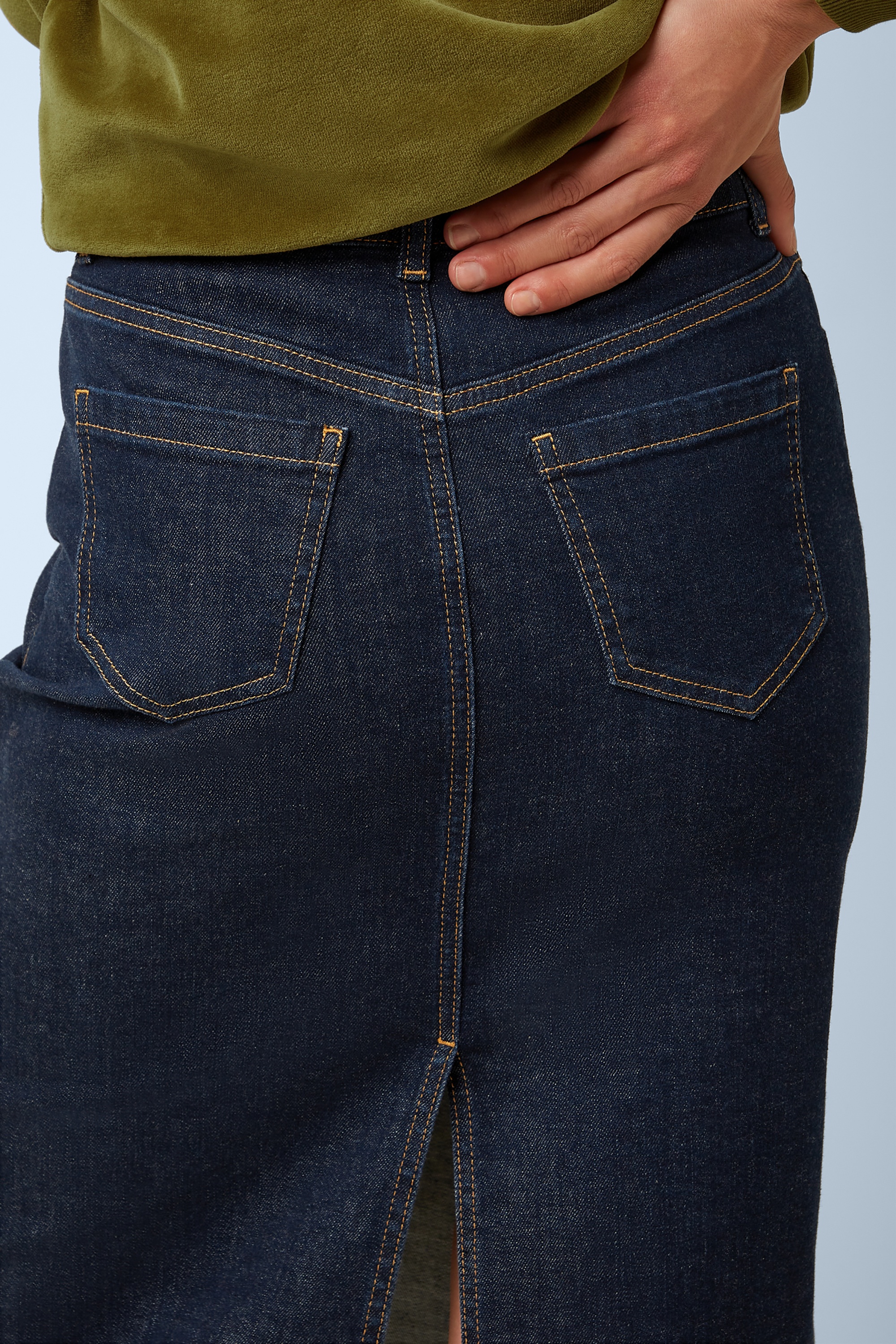 King Louie - Prisca Muse denim rok in rock blauw 3