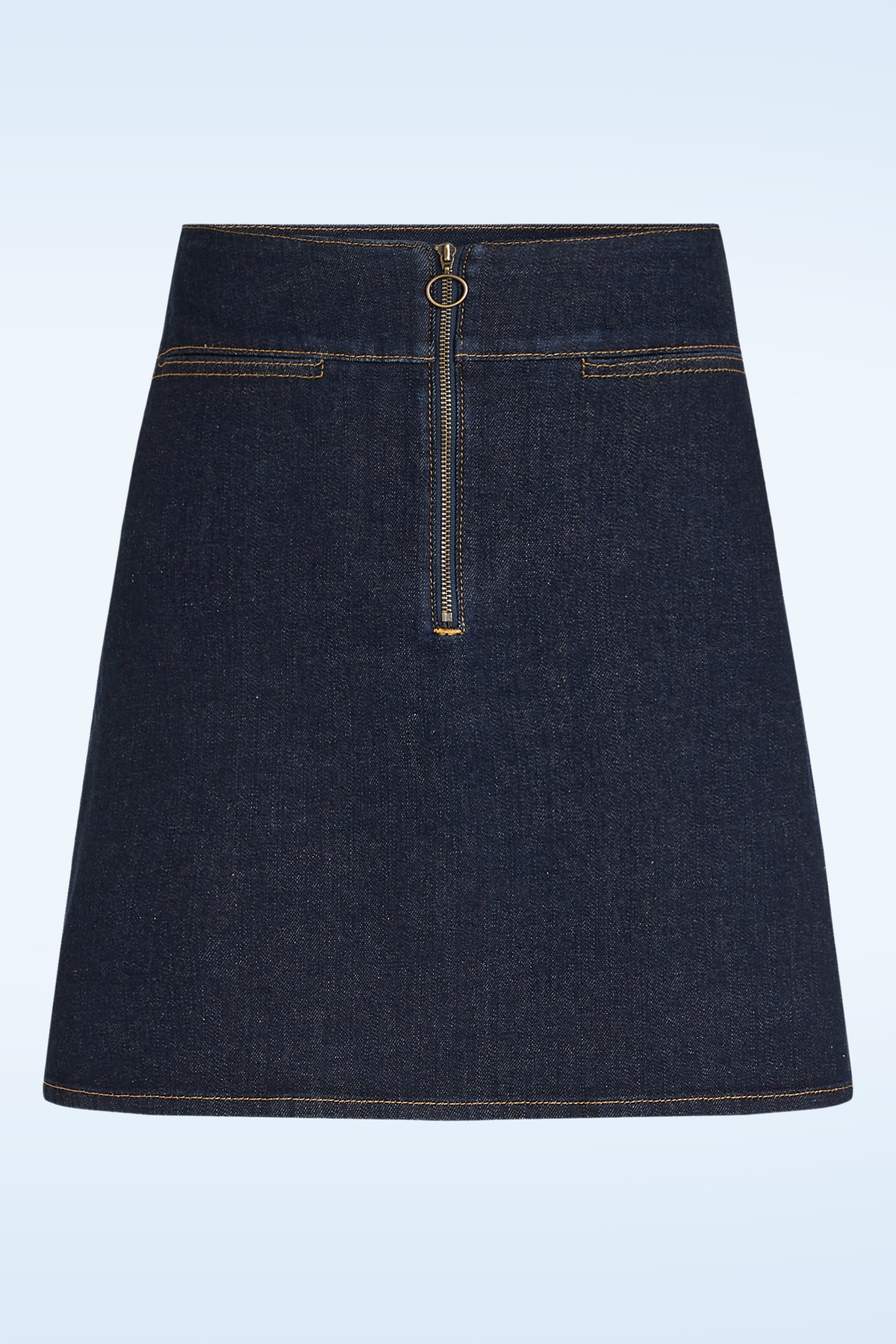 King Louie - Olivia Muse Denim Zip rok in rock blauw 3