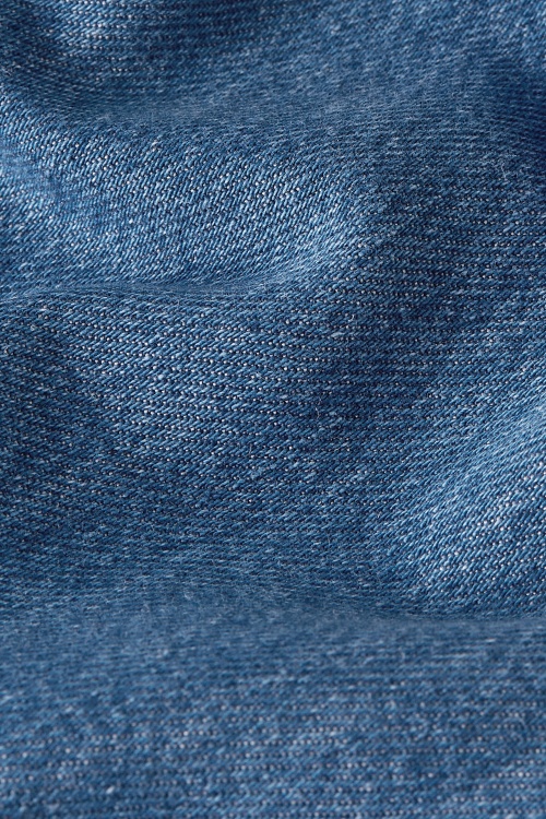King Louie - Dolly Stone Denim rok in blauwe tint 4