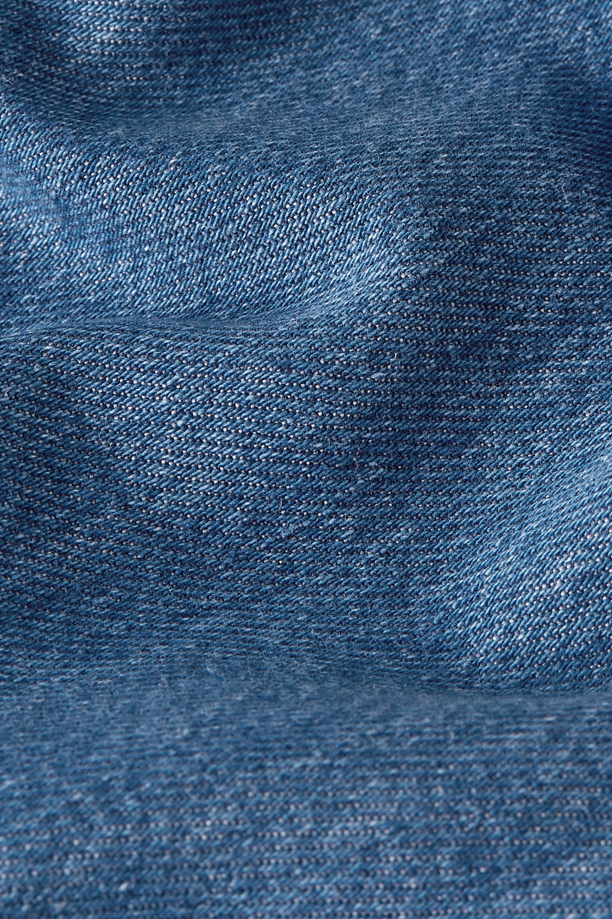 King Louie - Dolly Stone Denim rok in blauwe tint 4