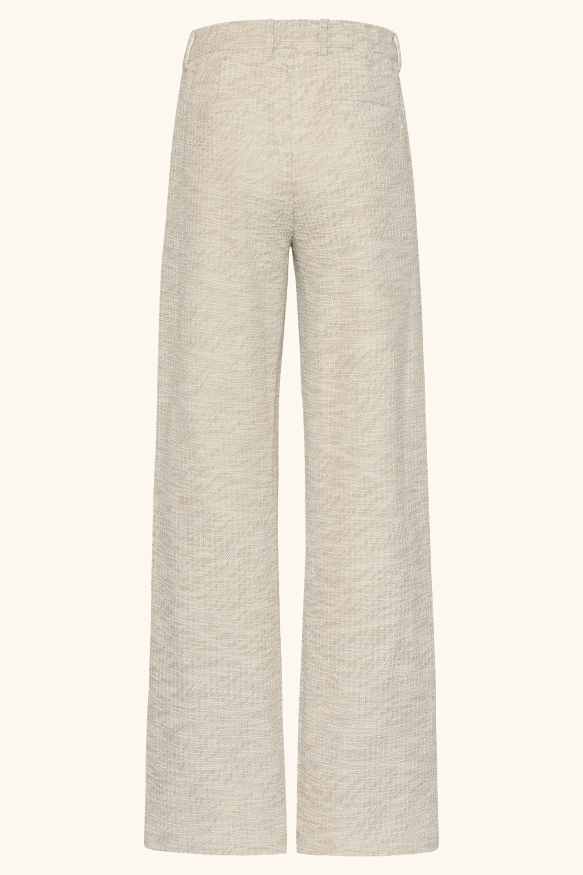 Smashed Lemon - Stella bouclé pantalon in steen beige 4