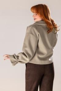 Smashed Lemon - Sophie jacket in steen beige 3