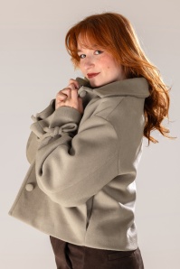 Smashed Lemon - Sophie jacket in steen beige 5