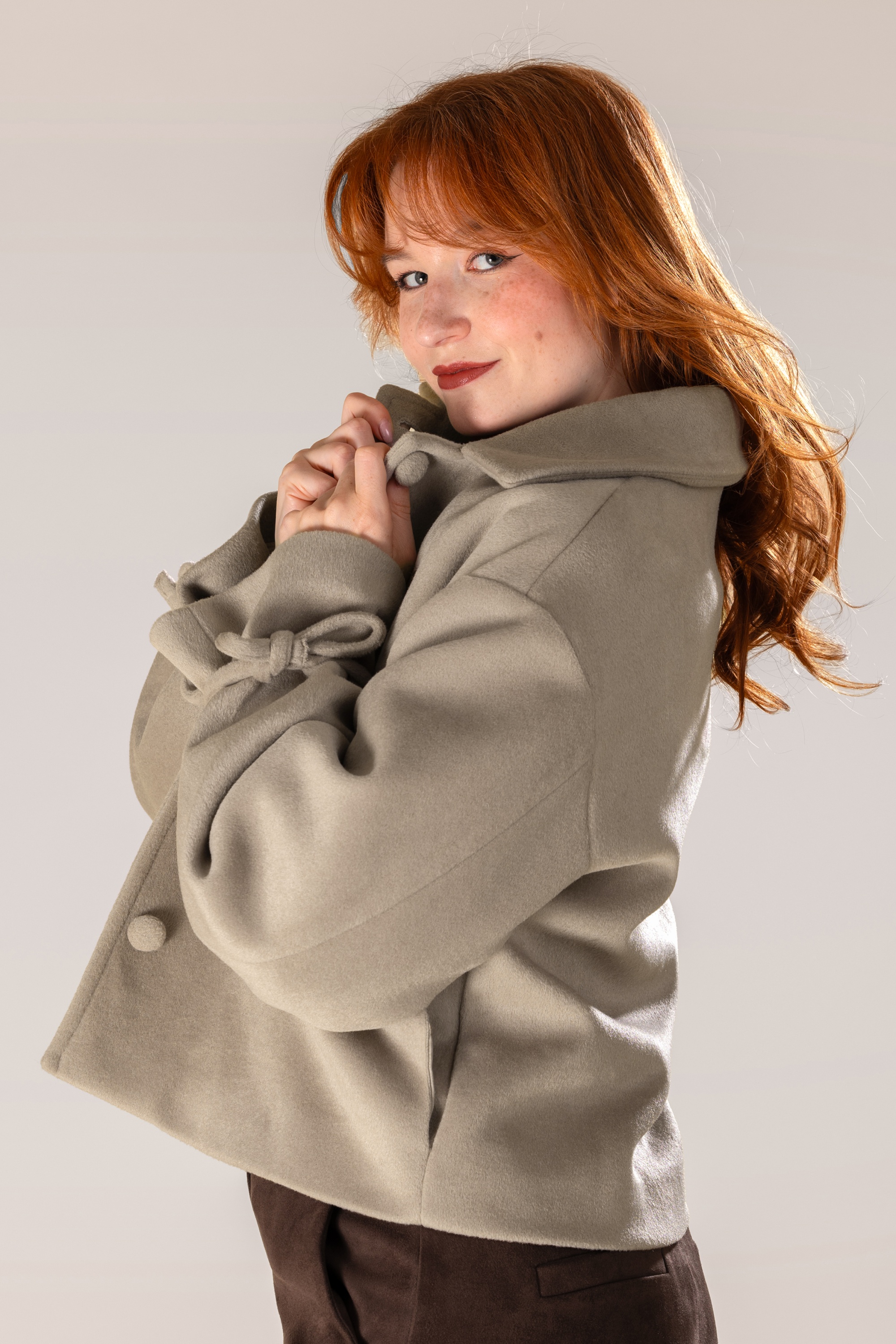 Smashed Lemon - Sophie jacket in steen beige 5