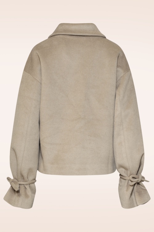 Smashed Lemon - Sophie jacket in steen beige 4