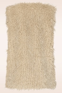 Smashed Lemon - Wendy Waistcoat Gilet in Sand 4