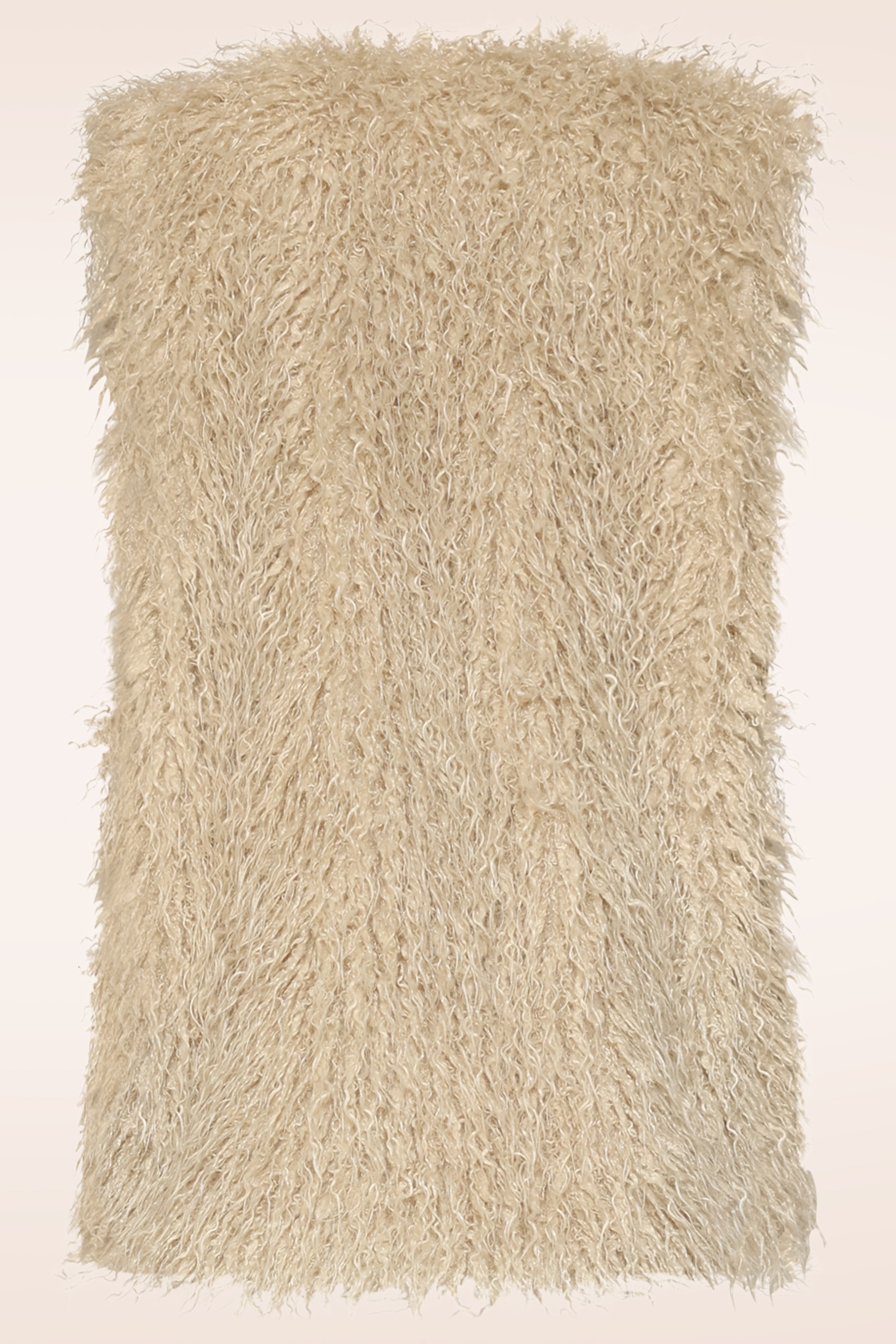 Smashed Lemon - Wendy Waistcoat Gilet in Sand 4