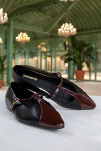 Gioseppo - Ballerines salomées Terry en noir 4