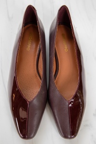 Gioseppo - Ballerines Fauve en bordeaux 5
