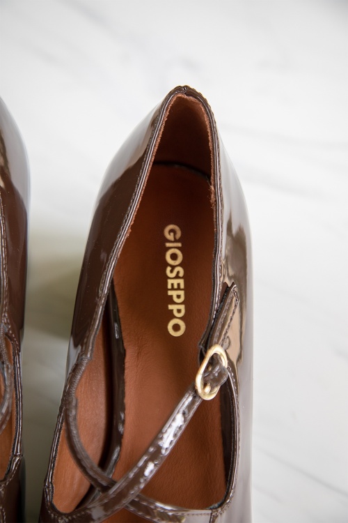 Gioseppo - Escarpins Milly Mary Jane en marron 6
