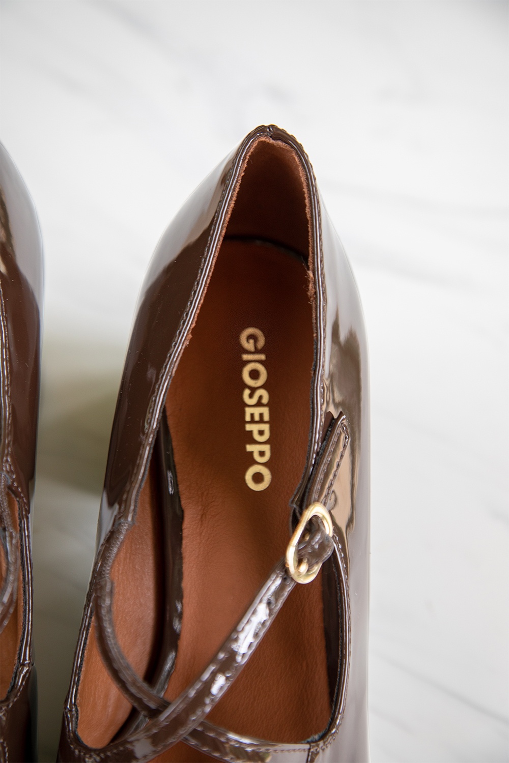 Gioseppo - Escarpins Milly Mary Jane en marron 6