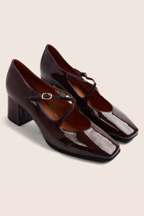 Gioseppo - Escarpins Milly Mary Jane en marron 5