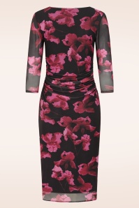 Vintage Chic for Topvintage - Exclusivité Topvintage ~ Robe crayhon Mira Muse en noir et rouge 2