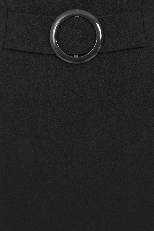 Vintage Chic for Topvintage - Topvintage exclusive ~ The Frame pencil rok in zwart 3