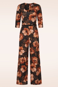 Vintage Chic for Topvintage - Exclusivité Topvintage ~ Combinaison Golden Hour en noir