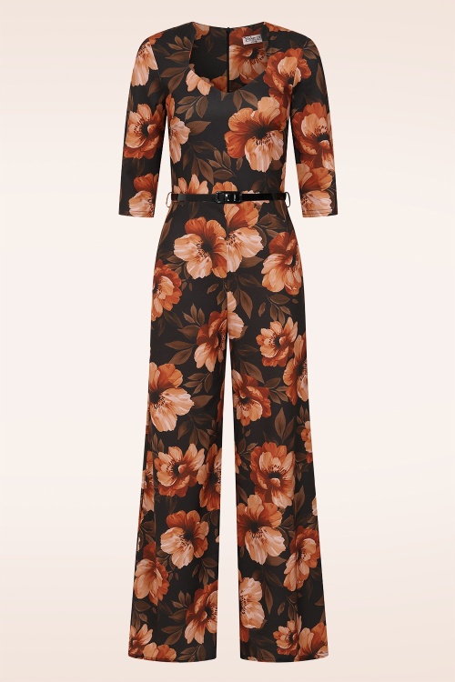 Vintage Chic for Topvintage - Exclusivité Topvintage ~ Combinaison Golden Hour en noir