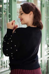 Wild Pony - Jenna Pearl Pullover in Schwarz 2
