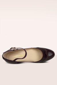 Charlie Stone - Dorian Lederballerinas in dunklem Schokoladenbraun 4