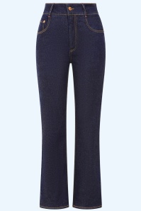 Rock-a-Booty - Exklusiv bei Topvintage ~ Mimi Jeans in Dunkelblau 2