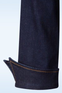 Rock-a-Booty - Lorelei Bleistiftkleid aus dunklem Denim 7