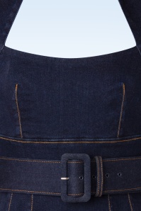 Rock-a-Booty - Lorelei Bleistiftkleid aus dunklem Denim 6