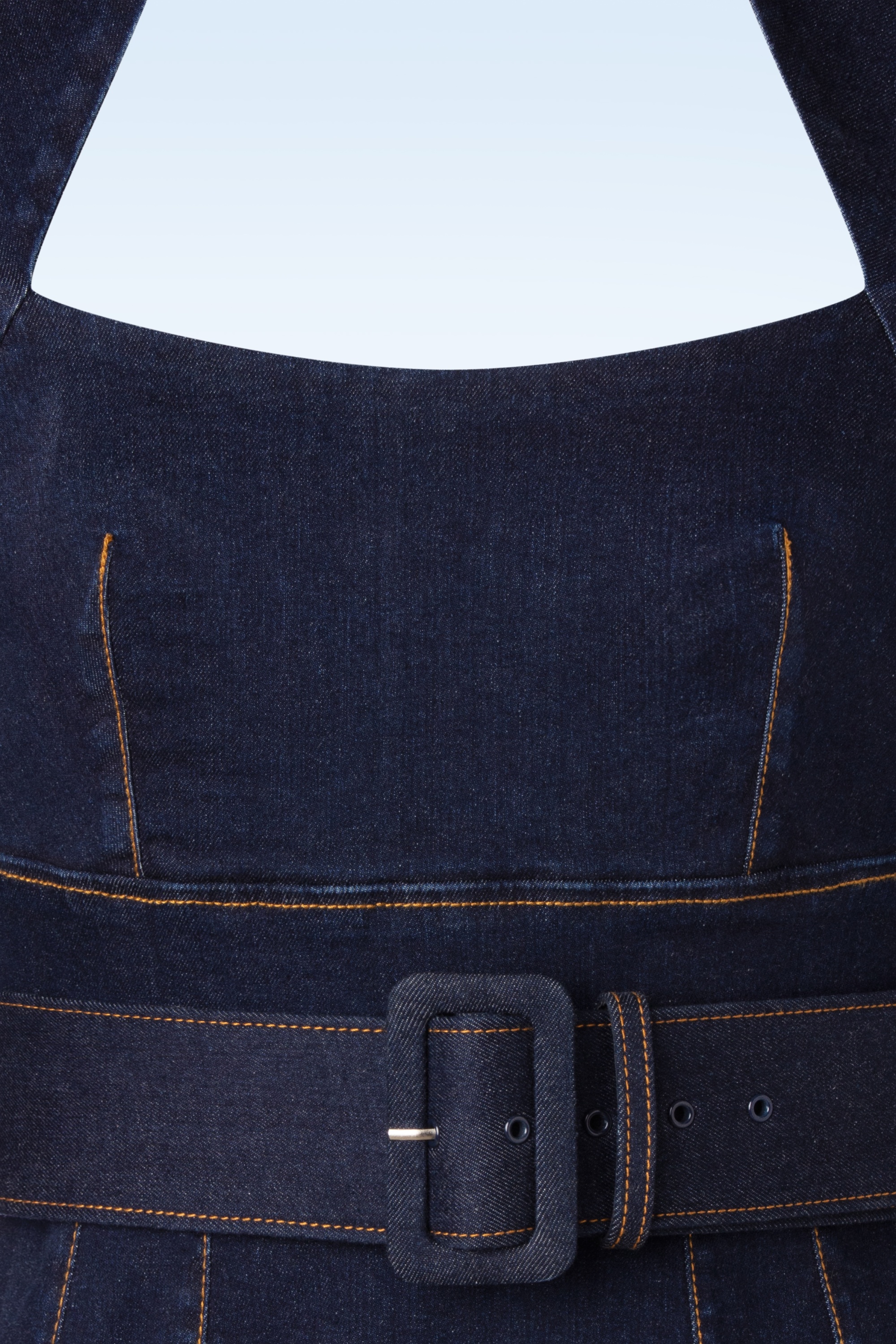 Rock-a-Booty - Lorelei Bleistiftkleid aus dunklem Denim 6
