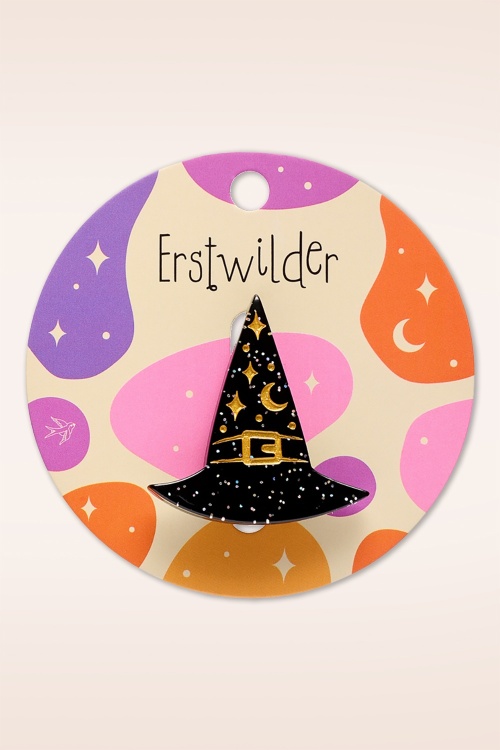 Erstwilder - A Witchy Hat Simplified mini broche 2