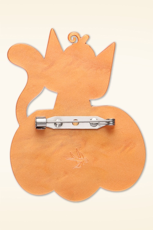 Erstwilder - Cat O'Lantern broche 3