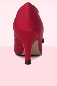 Charlie Stone - Vivienne pumps in rood 5