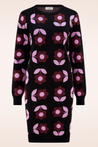 Sugarhill Brighton - Ren Knit jurk in zwart