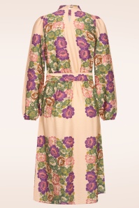 Very Cherry - Chloe Mayka jurk in dusky perzik 2