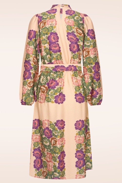Very Cherry - Chloe Mayka jurk in dusky perzik 2