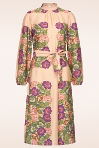 Very Cherry - Chloe Mayka jurk in dusky perzik