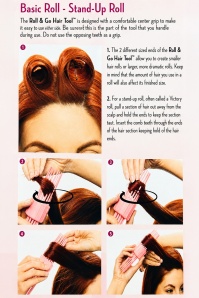 Lauren Rennells - Vintage Hairstyling: RollGo Pin Curl Hair Tool Set en Rose 3