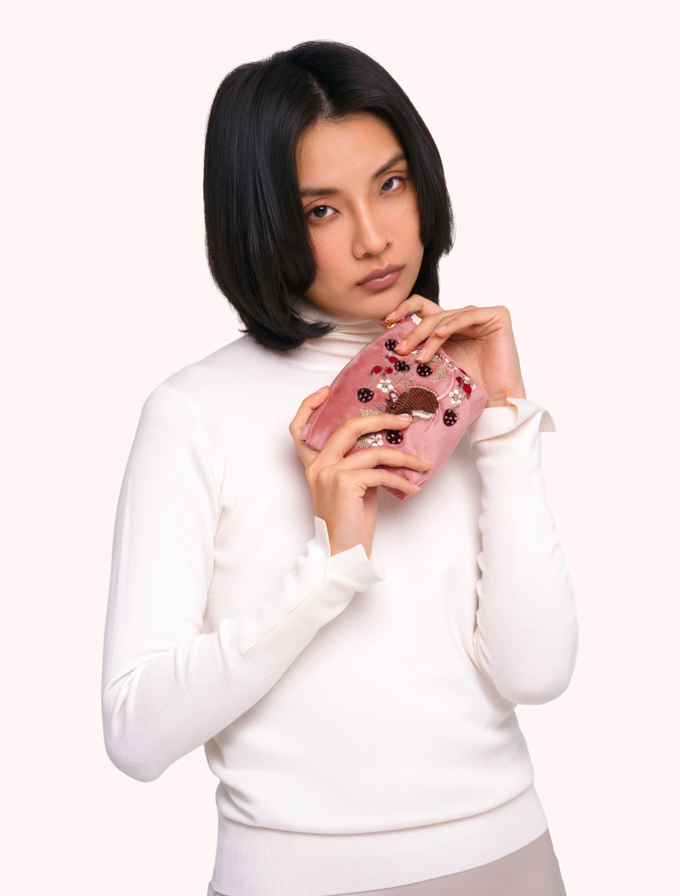 Powder - Mouse Mini-Etui in Rosa 2