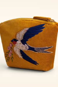 Powder - Swallow Mini Pouch in Ochre