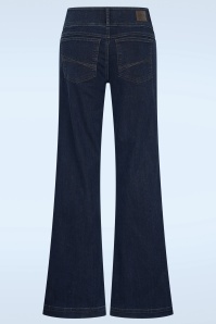 Zilch - Jean à jambes larges Lotus en bleu moyen 2