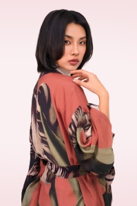 Powder - Tulip Kimono Gown in Multi 2