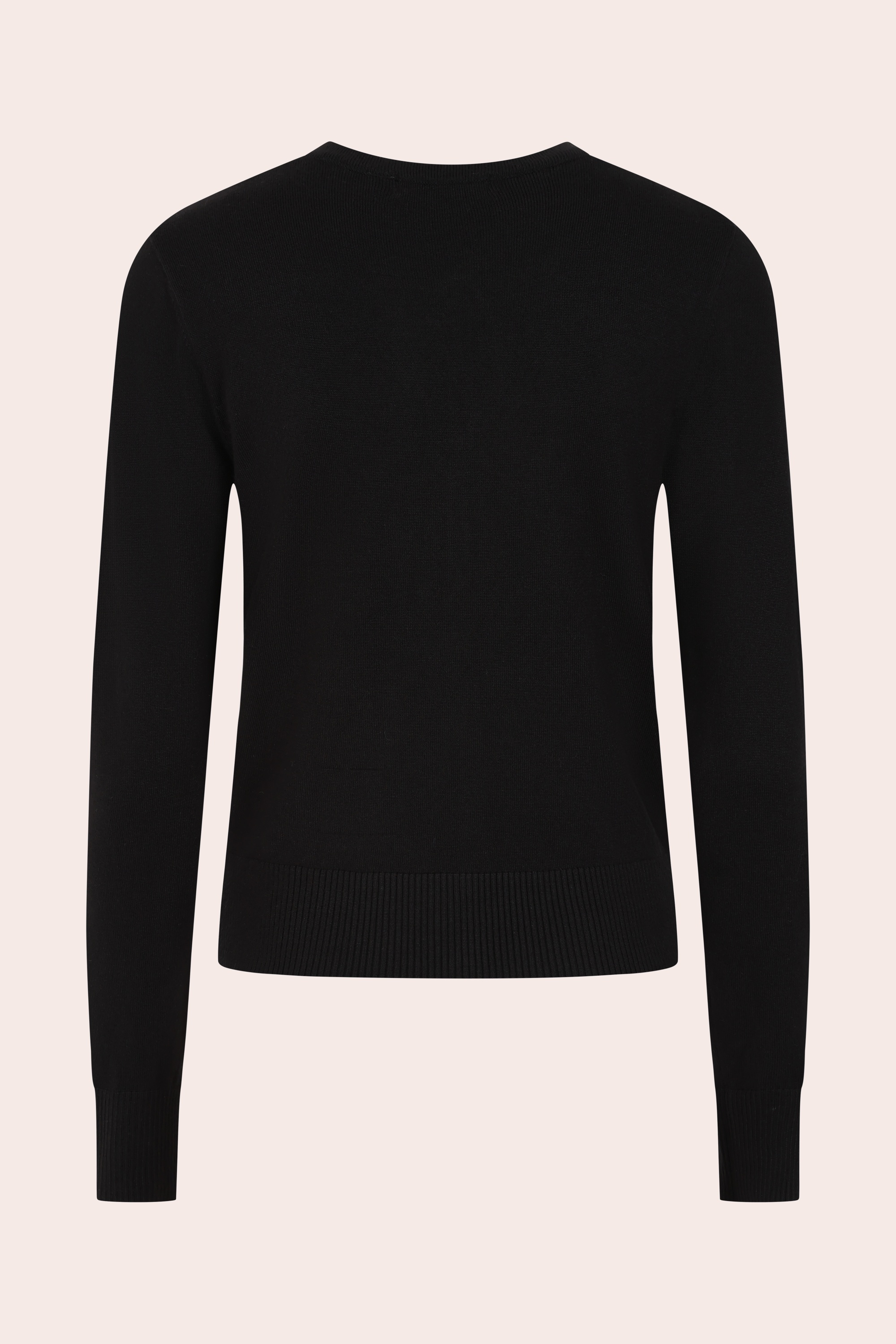 Banned Retro - Heritage Moon Cardigan in Black 4