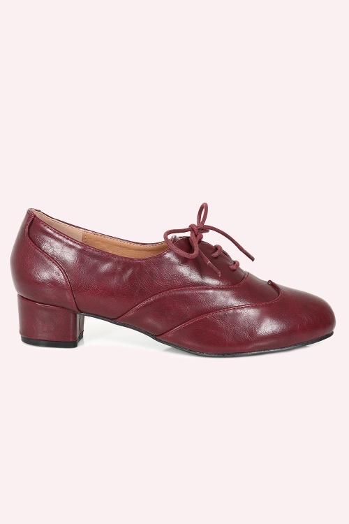 Banned Retro - Belle Epoque shoe booties in zwart