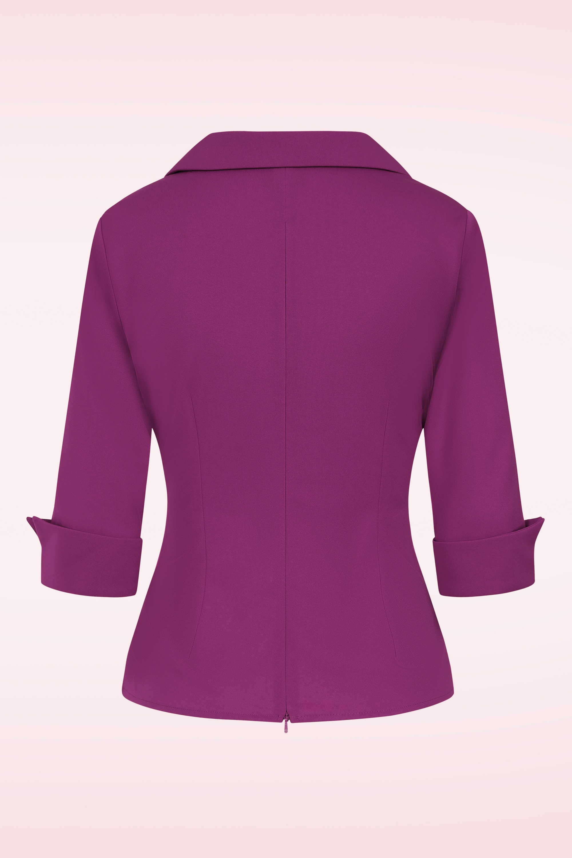 Glamour Bunny - Topvintage Exclusive ~ The Dianne Blouse in Purple 4