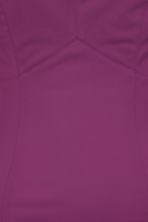 Glamour Bunny - Topvintage Exclusive ~ The Dianne Blouse in Purple 3