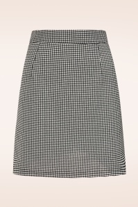 Topvintage Boutique Collection - Exclusivité Topvintage ~ Jupe Loise en pied-de-poule noir et blanc 2