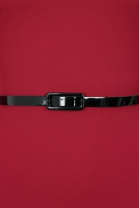 Vintage Chic for Topvintage - Topvintage exclusive ~ Xenia pencil jurk in rood 3