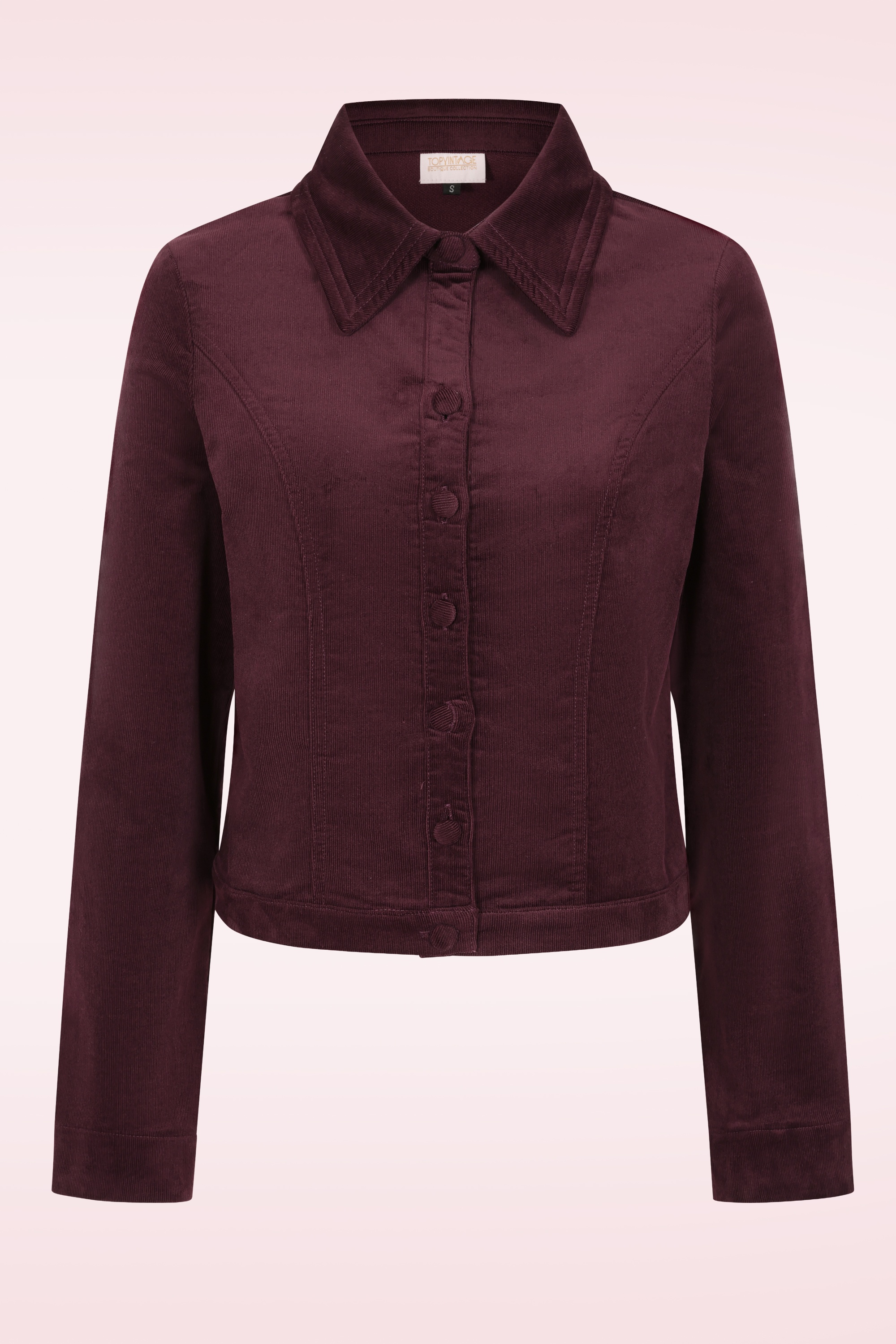 Topvintage Boutique Collection - Topvintage exclusive ~ Maya jasje in bordeaux 2