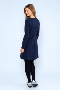 Blutsgeschwister - Oh Jacky Sweat jurk in retro bluing 3