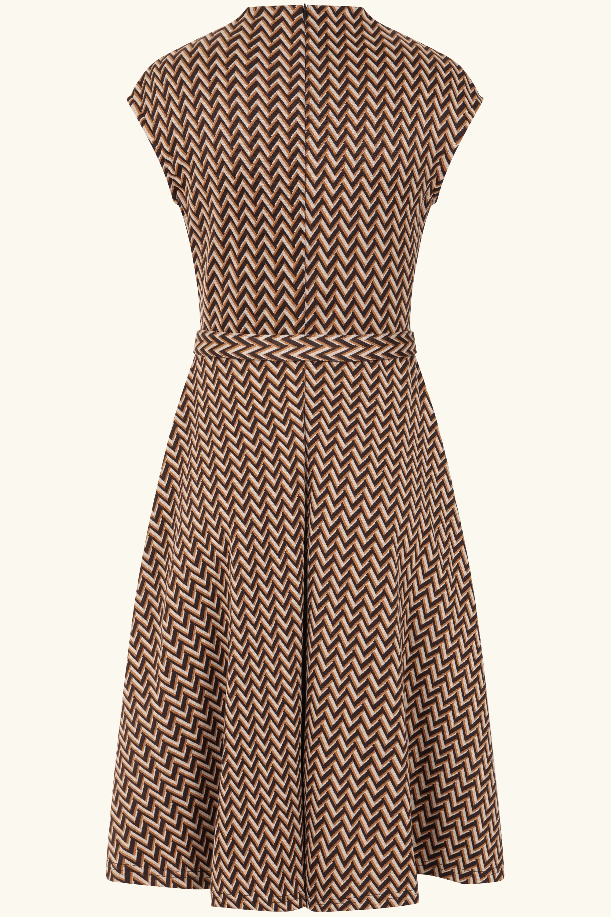 Topvintage Boutique Collection - Topvintage exclusive ~ Aive Swing Dress in Caramel 4