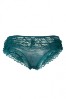 Frilly Knickers in Peacock Green