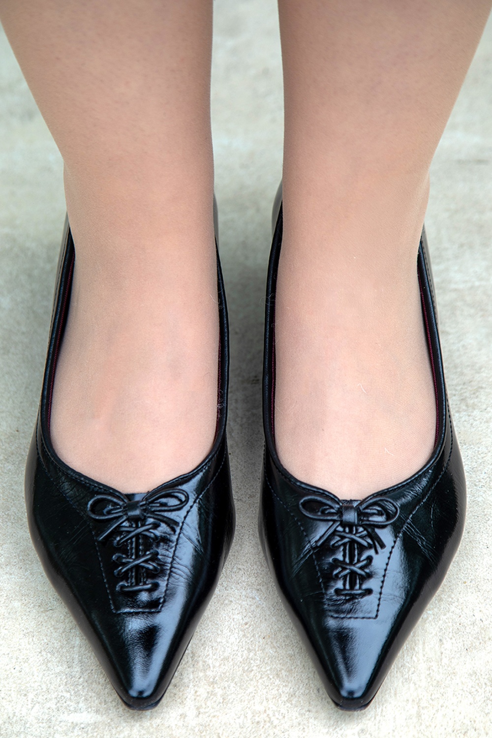 Tamaris - The Coquette Kitten Heel pumps in zwart 2