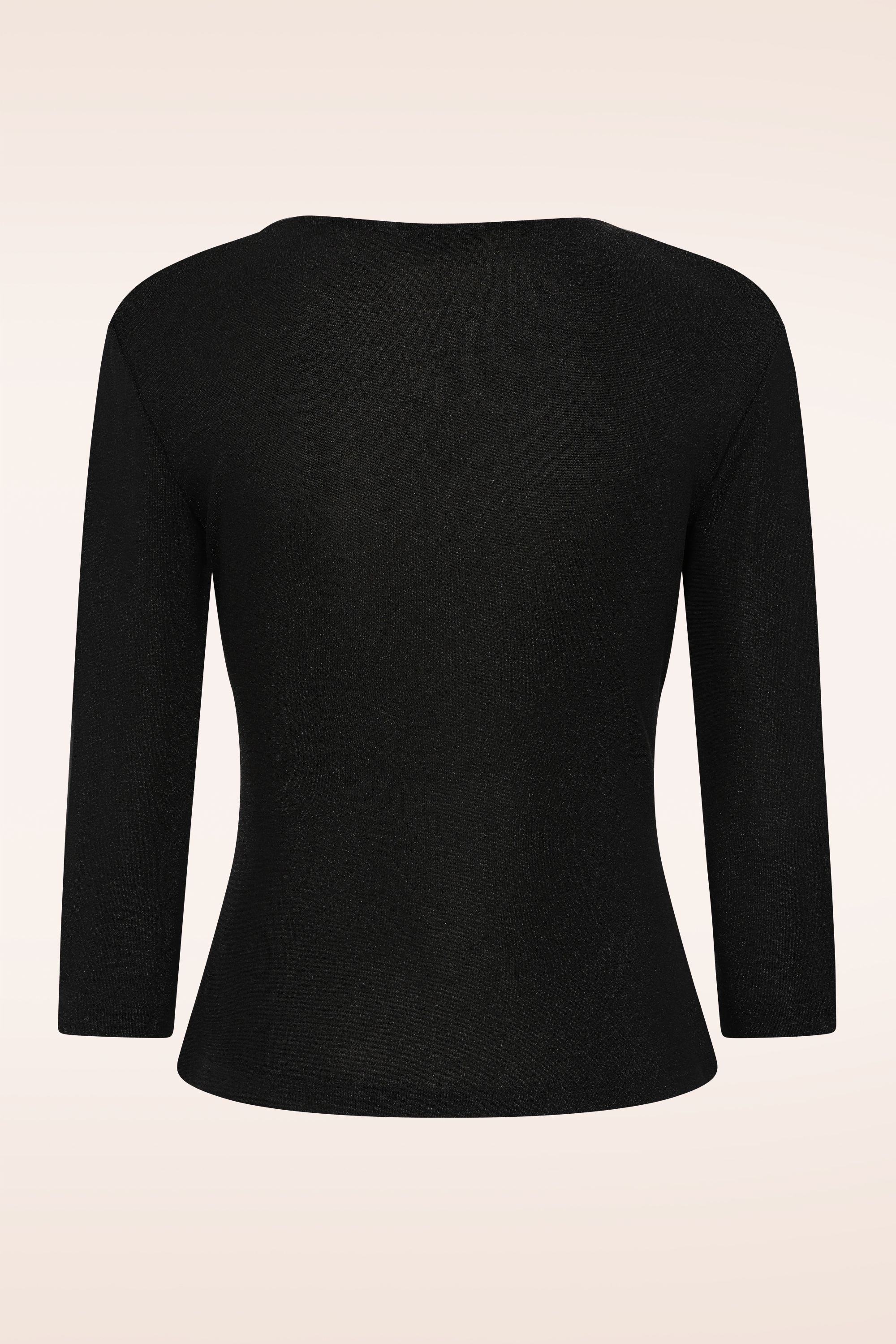 Banned Retro - Marilyn Glitz top in zwart 4